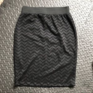 Chevron Design - Pencil Skirt